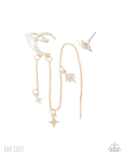 Load image into Gallery viewer, Paparazzi Heaven Struck - Gold Ear Cuff