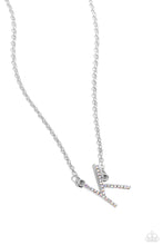 Load image into Gallery viewer, Paparazzi INITIALLY Yours - K - Multi Necklace (Iridescent)