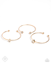 Load image into Gallery viewer, Paparazzi Prolific Patron - Gold Bracelet (October 2024 Fashion Fix)