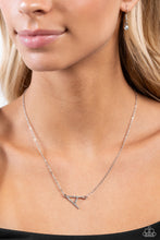 Load image into Gallery viewer, Paparazzi INITIALLY Yours - A - Multi Necklace (Iridescent)
