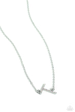 Load image into Gallery viewer, Paparazzi INITIALLY Yours - T - Multi Necklace (Iridescent)