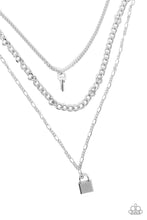 Load image into Gallery viewer, Paparazzi Low Key Layers - Silver Necklace