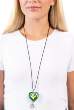 Load image into Gallery viewer, Paparazzi Seize the Simplicity - Green Necklace (Lanyard)