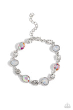 Load image into Gallery viewer, Paparazzi Ethereally Enamored - White Necklace & Paparazzi Ethereal Empathy - White Bracelet Set