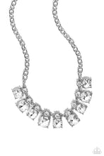 Load image into Gallery viewer, Paparazzi Fitted Fantasy - White Necklace