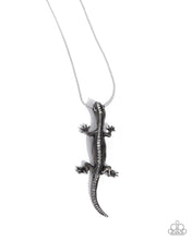 Load image into Gallery viewer, Paparazzi Salamander Statement - Black Necklace