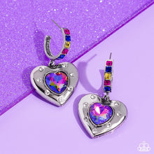 Load image into Gallery viewer, Paparazzi We Are Young - Multi Earrings (Oil Spill)