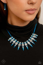 Load image into Gallery viewer, Paparazzi Punk Passion - Blue Necklace (December 2023 Fashion Fix)