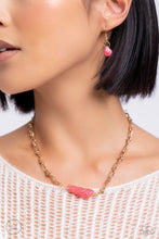 Load image into Gallery viewer, Paparazzi Cavern Class - Pink Necklace & Whimsically Wrapped - Pink Bracelet Set