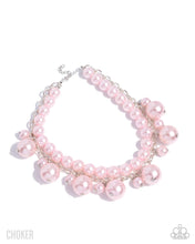 Load image into Gallery viewer, Paparazzi Sophisticated to the Max - Pink Necklace (Choker)