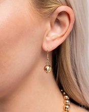 Load image into Gallery viewer, Paparazzi Raindrop Rebel - Gold Necklace