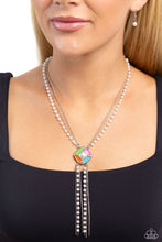 Load image into Gallery viewer, Paparazzi I Pinky SQUARE - Multi Necklace