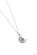 Load image into Gallery viewer, Paparazzi Talking to the Moon - Silver Necklace