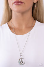 Load image into Gallery viewer, Paparazzi Talking to the Moon - Silver Necklace