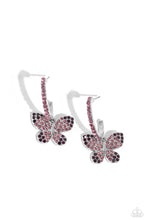 Load image into Gallery viewer, Paparazzi Whimsical Waltz - Purple Earrings