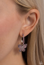 Load image into Gallery viewer, Paparazzi Whimsical Waltz - Purple Earrings