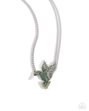 Load image into Gallery viewer, Paparazzi Hummingbird Headline - Green Necklace