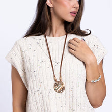 Load image into Gallery viewer, Paparazzi Handcrafted Hallmark - Gold Necklace & Paparazzi High-WIRE Hallmark - Gold Bracelet Set