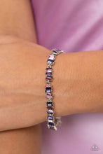 Load image into Gallery viewer, Paparazzi Emerald Ensemble - Purple Bracelet