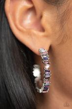 Load image into Gallery viewer, Paparazzi Effortless Emeralds - Purple Earrings