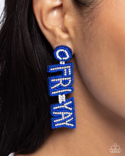 Load image into Gallery viewer, Paparazzi It’s Friday! - Blue Earrings