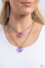 Load image into Gallery viewer, Paparazzi Layered Love - Purple Necklace