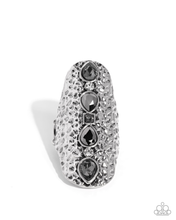 Load image into Gallery viewer, Paparazzi Double Take Dazzle - Silver Ring