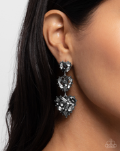 Load image into Gallery viewer, Paparazzi Lovable Lure - Silver Earrings