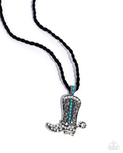 Load image into Gallery viewer, Paparazzi Stony Spur - Blue Necklace