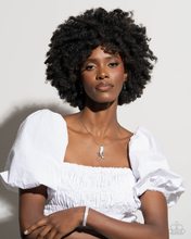 Load image into Gallery viewer, Paparazzi Cowboy Confidence - White Necklace & Paparazzi Vintage Value - White Bracelet Set