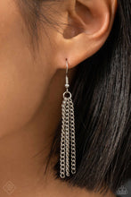 Load image into Gallery viewer, Against the LOCK - Silver Necklace (January 2024 Fashion Fix)