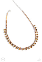 Load image into Gallery viewer, Paparazzi Ritzy Rhinestones - Brown Necklace (Choker)