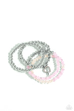 Load image into Gallery viewer, Paparazzi Heart-struck Haute - Pink Bracelet