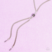 Load image into Gallery viewer, Paparazzi Corporate Cascade - Silver Necklace