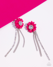 Load image into Gallery viewer, Paparazzi Floral Fuel - Pink Earrings