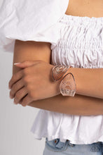 Load image into Gallery viewer, Paparazzi Palatial Palms - Rose Gold Bracelet
