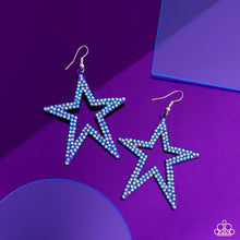 Load image into Gallery viewer, Paparazzi Rockstar Energy - Purple Earrings