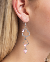 Load image into Gallery viewer, Paparazzi Courting Cascade - Pink Earrings