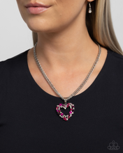 Load image into Gallery viewer, Paparazzi Romance is a Bonus - Pink Necklace