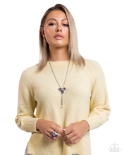 Load image into Gallery viewer, Paparazzi FLORAL Values - Purple Necklace & Paparazzi FLORAL Excellence - Purple Ring Set