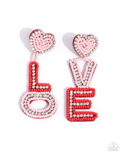 Load image into Gallery viewer, Paparazzi Visible Valentines - Multi Earrings
