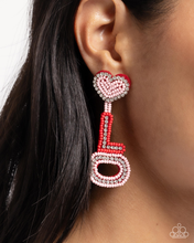 Load image into Gallery viewer, Paparazzi Visible Valentines - Multi Earrings