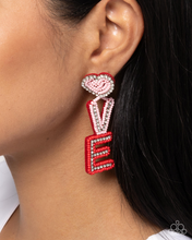 Load image into Gallery viewer, Paparazzi Visible Valentines - Multi Earrings