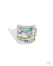 Load image into Gallery viewer, Paparazzi TWIST-Taker - Green Ring