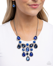 Load image into Gallery viewer, Paparazzi Dripping in Dazzle - Blue Necklace