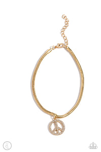 Paparazzi Pampered Peacemaker - Gold Anklet