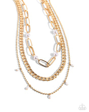 Load image into Gallery viewer, Paparazzi Presidential Passion - Gold Necklace