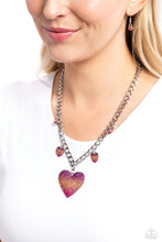 Load image into Gallery viewer, Paparazzi For the Most HEART - Pink Necklace