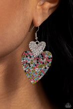 Load image into Gallery viewer, Paparazzi Flirting Flourish - White Earrings