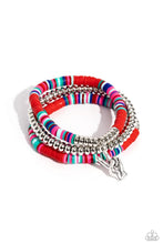 Load image into Gallery viewer, Paparazzi Peaceful Potential - Red Bracelet